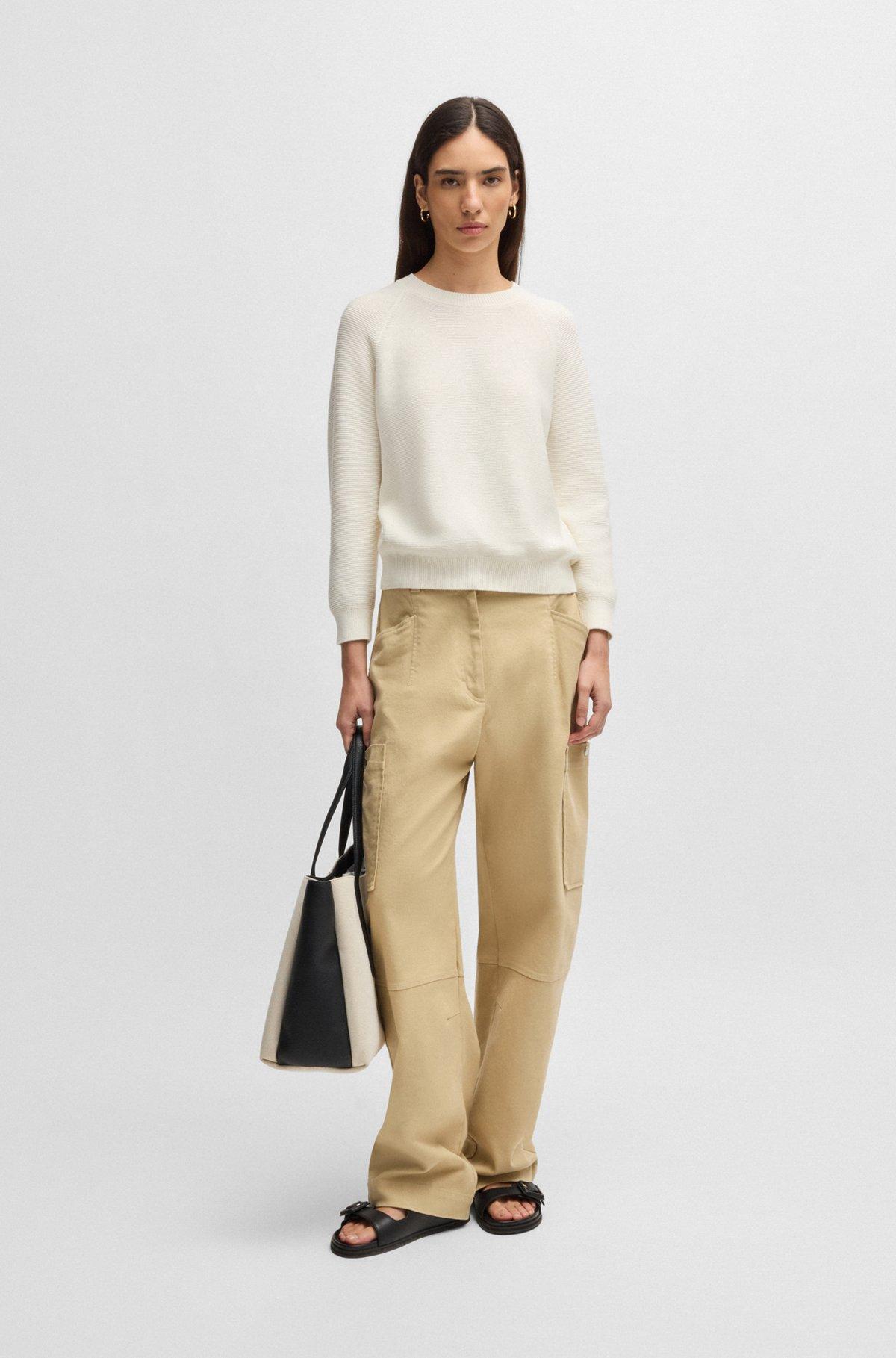 Cotton sweater in a relaxed fit Product Image