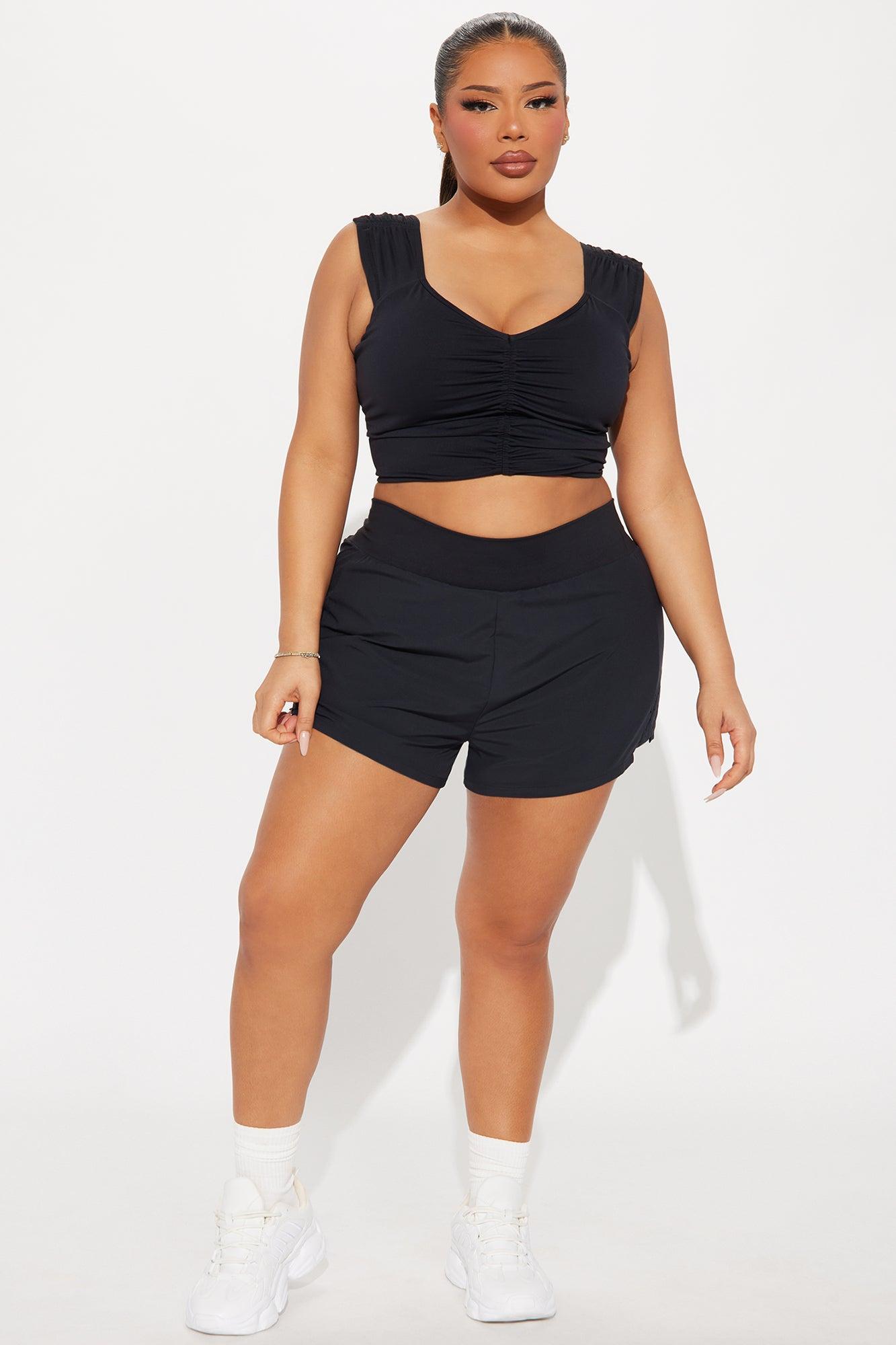 Racquet Club Active Short - Black Product Image