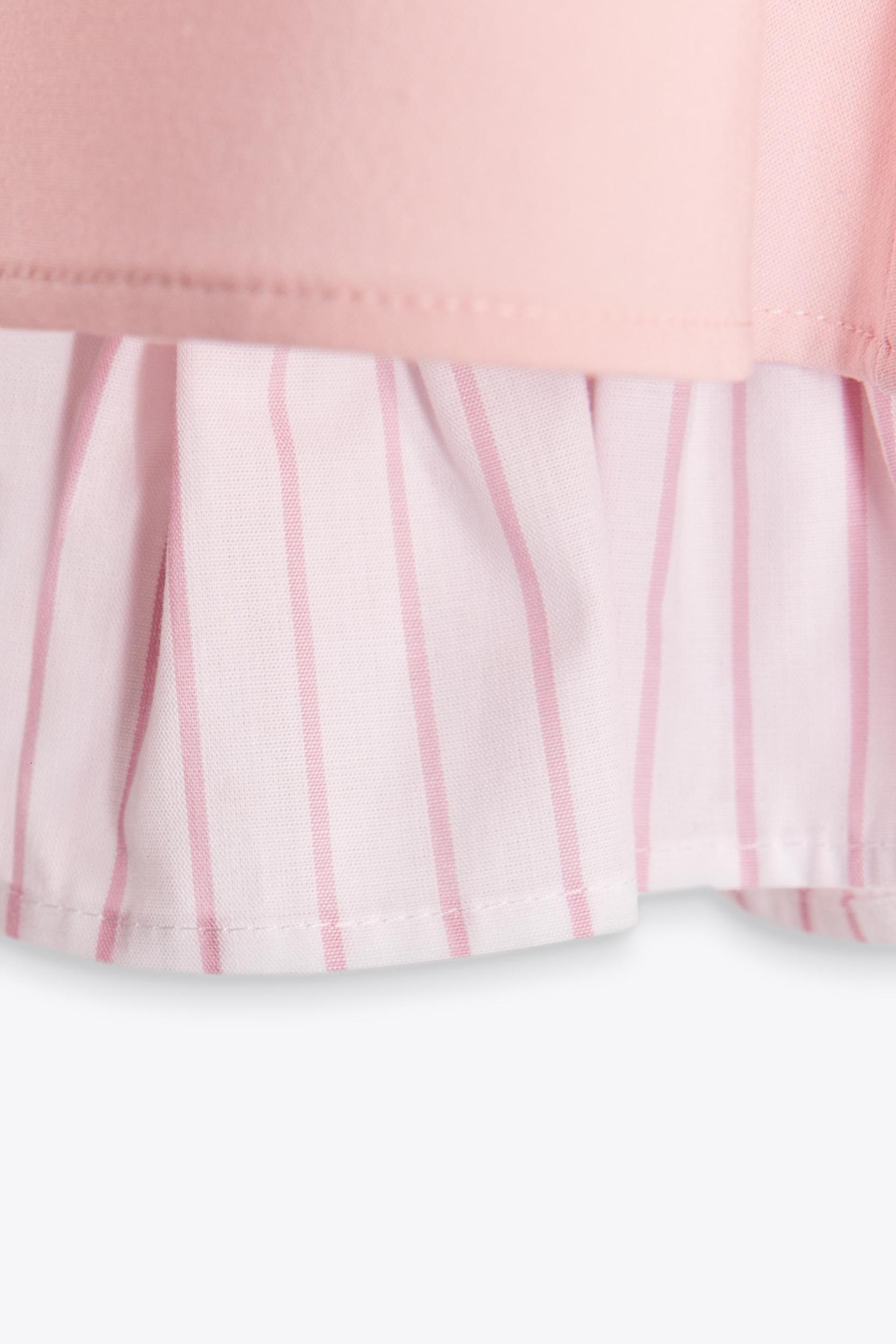 SHORT STRIPED DRESS Product Image