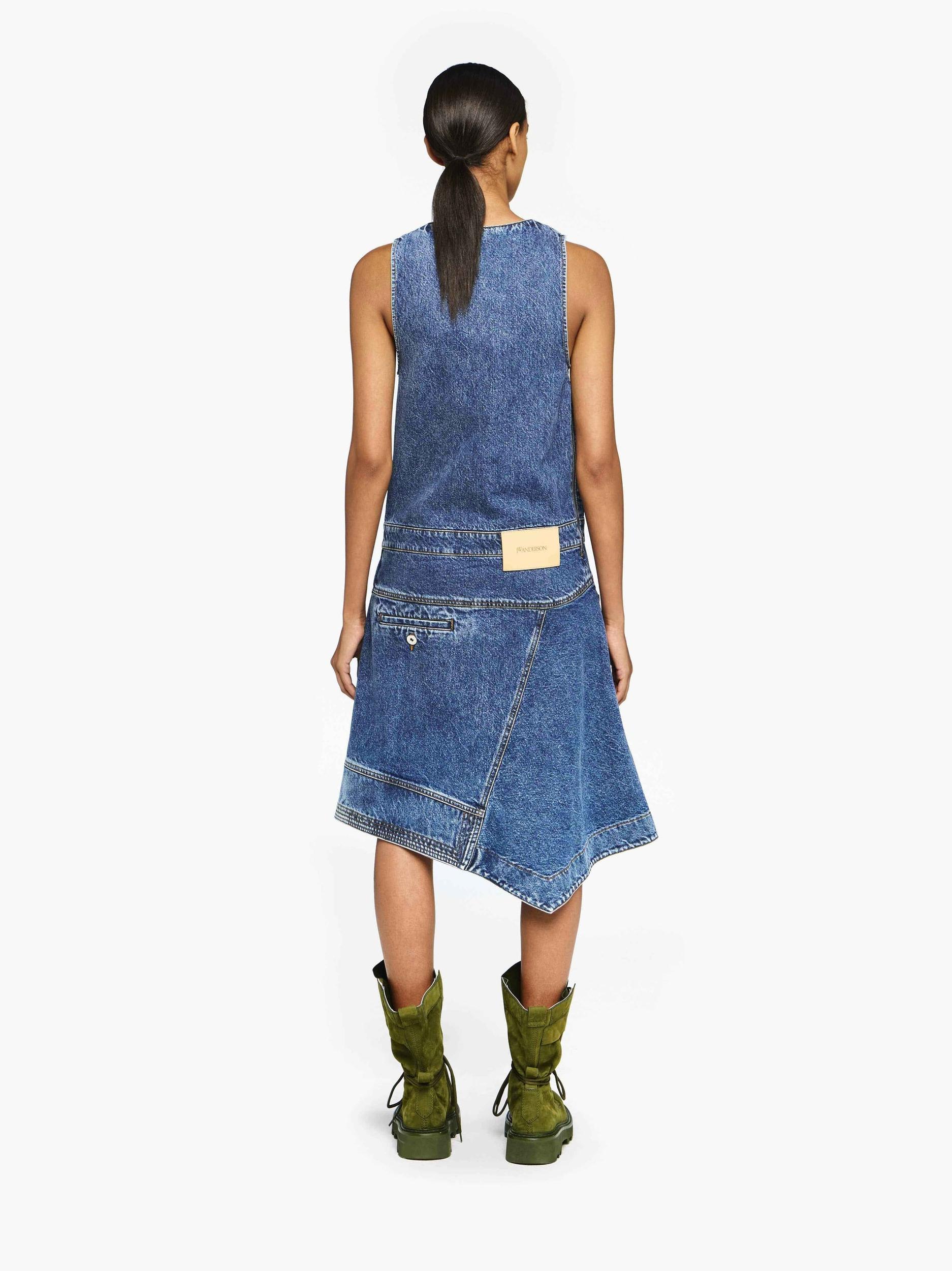 WRAP FRONT SLEEVELESS DRESS Product Image