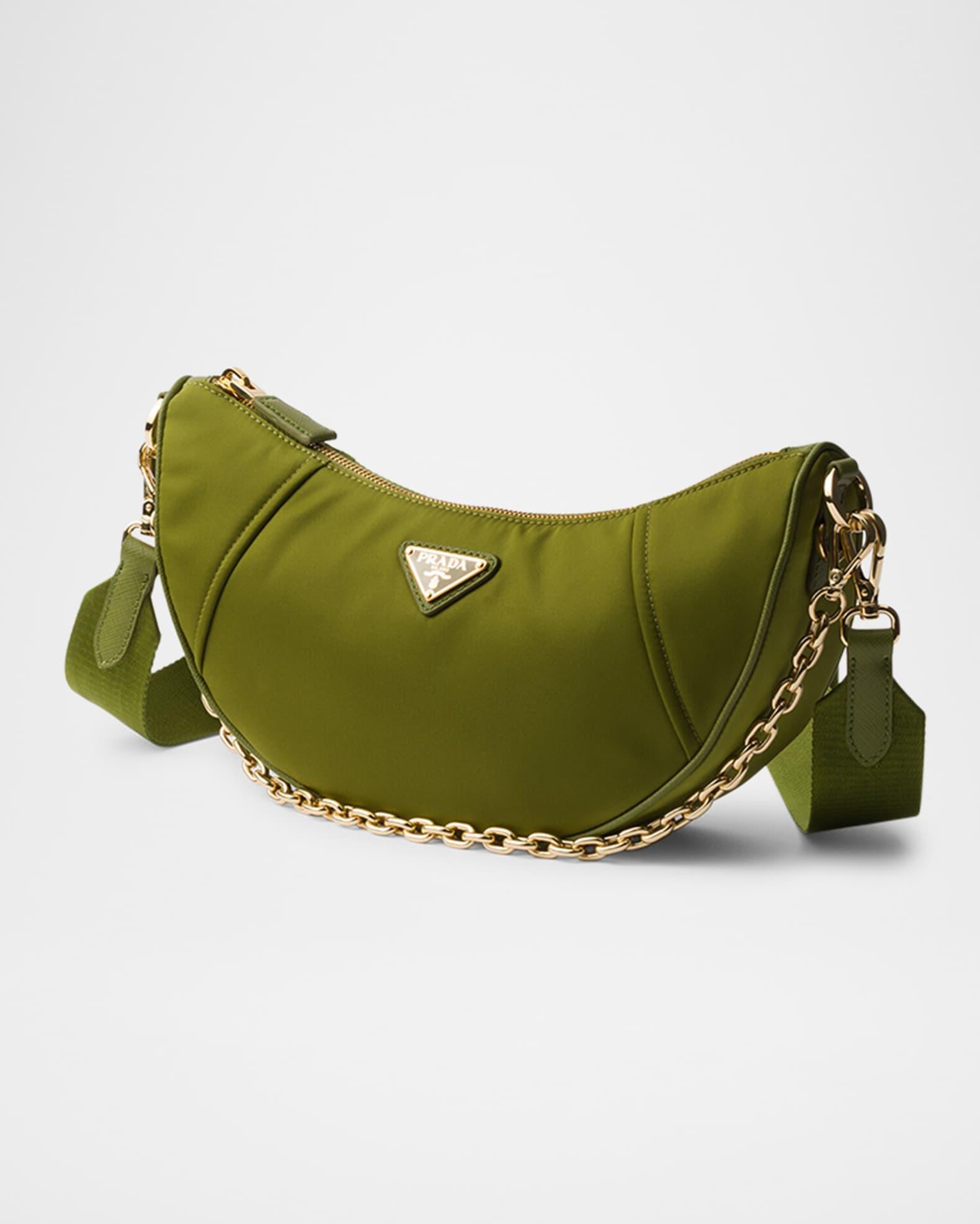 Prada Demi-Lune Re-Nylon Shoulder Bag Product Image