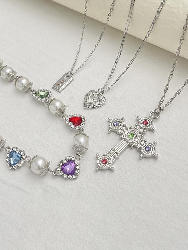 Layered Tasseled Necklaces Accessories Product Image