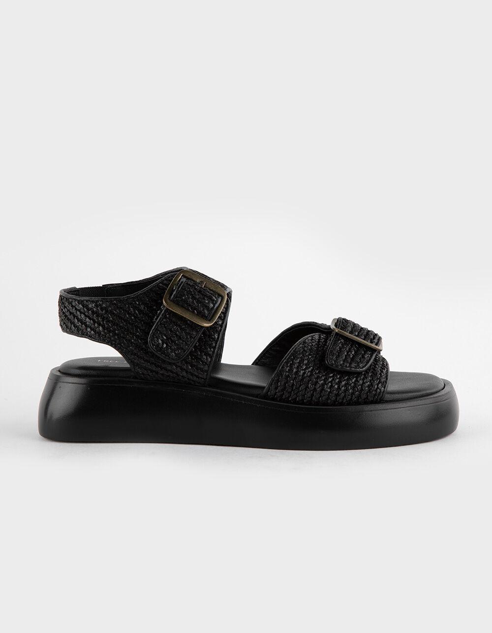 FREE PEOPLE Mandi Weave Womens Sandals - BLACK Product Image
