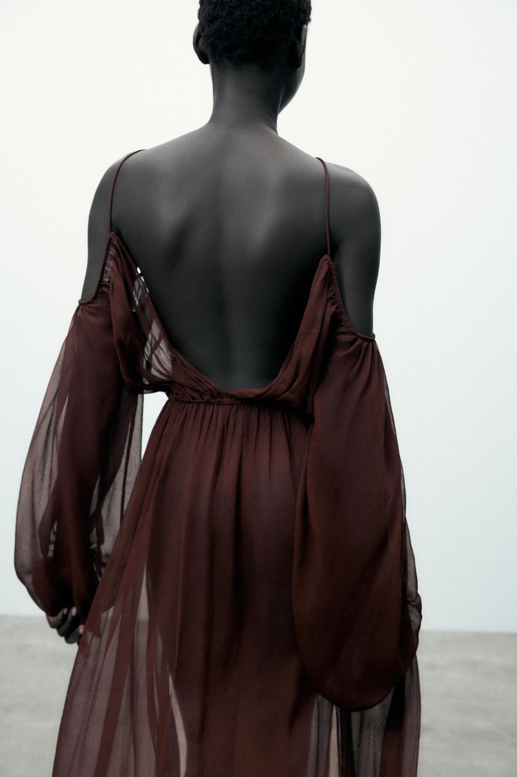 FLOWY LONG DRESS Product Image