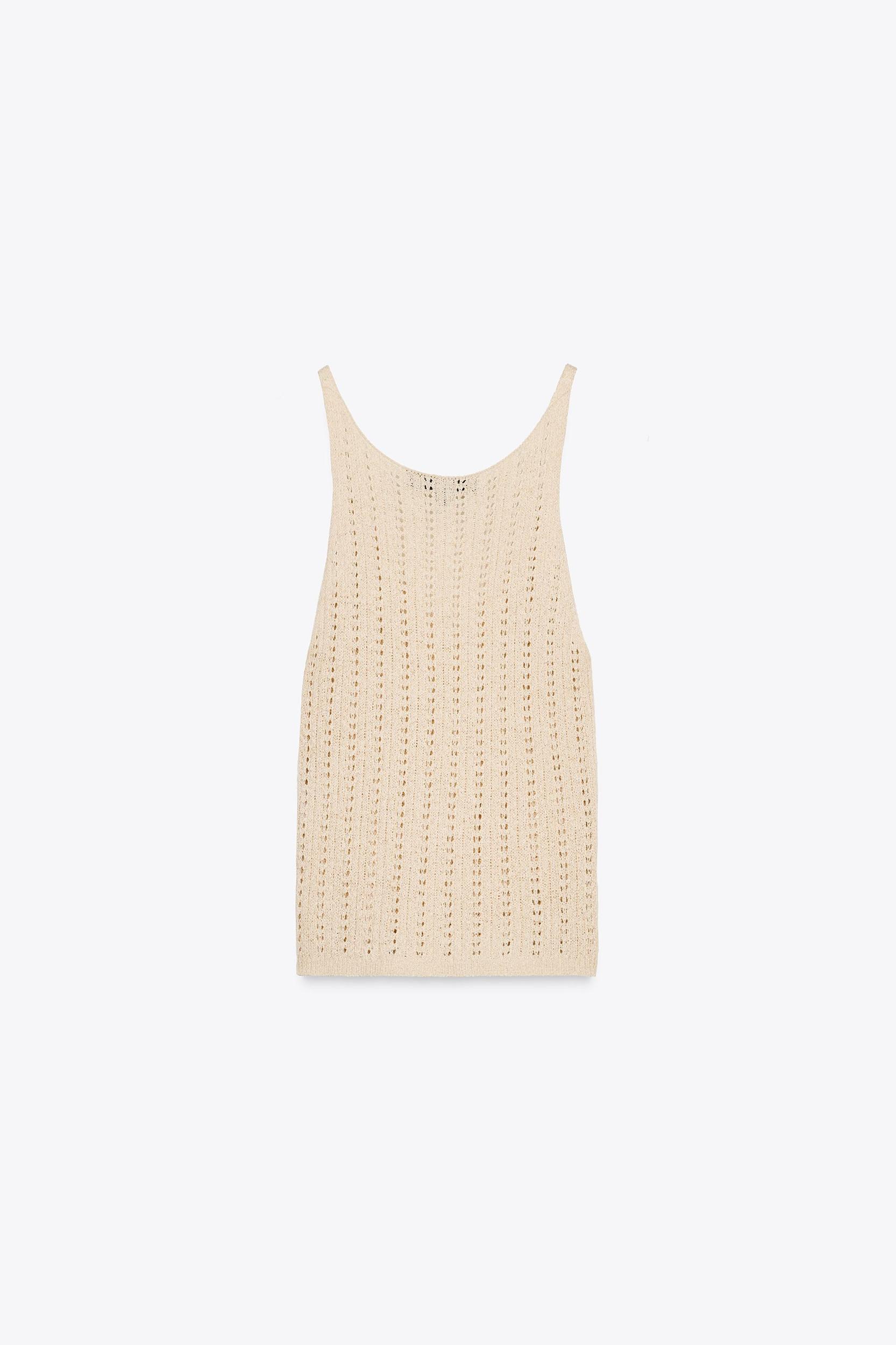 POINTELLE KNIT TOP Product Image