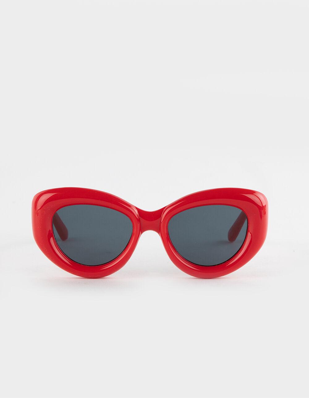 RSQ  Bubble Sunglasses - RED Product Image