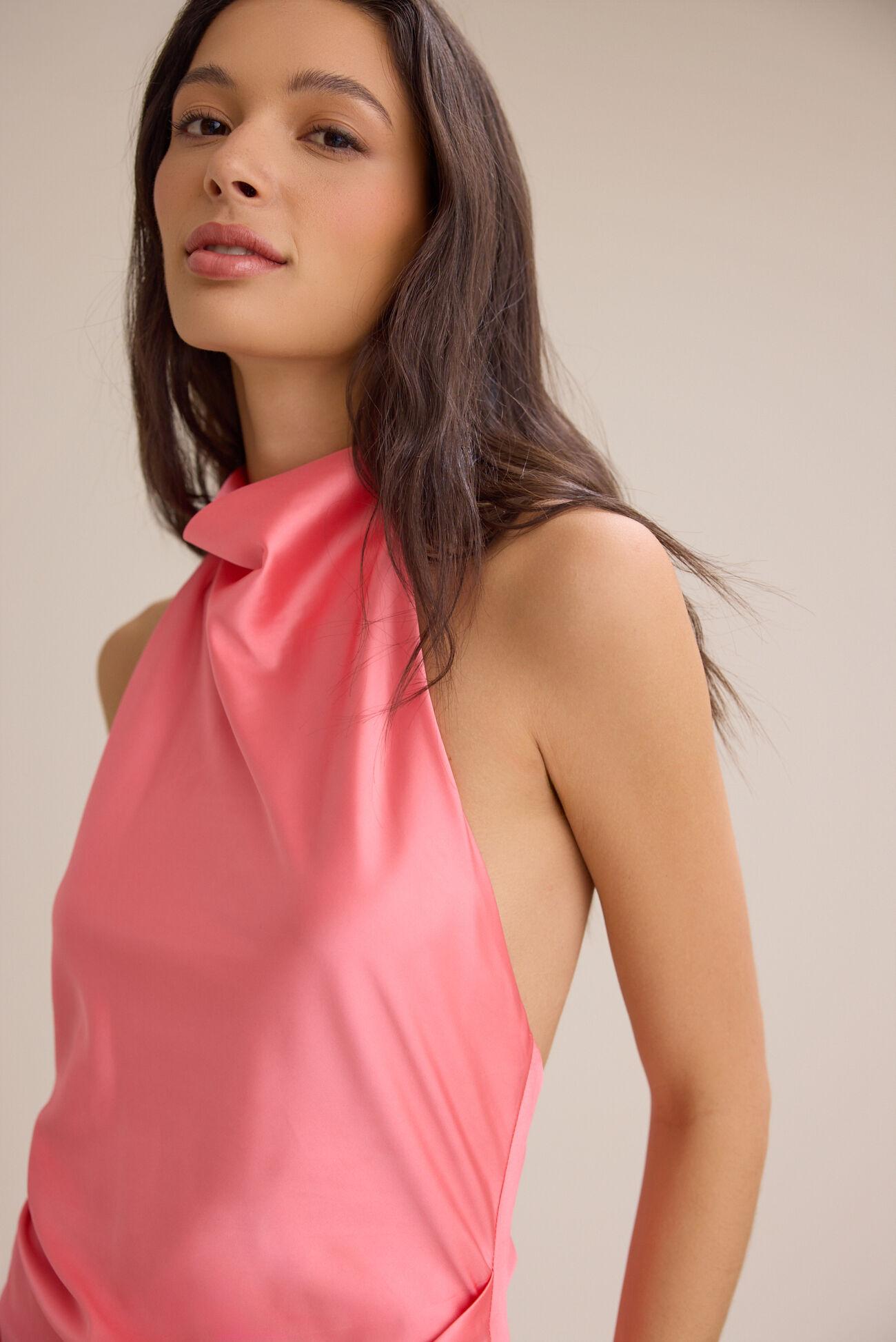 Sunny Satin Mini Dress Product Image