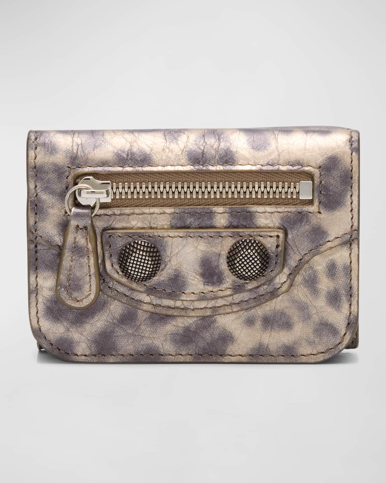 Le Cagole Mini Leopard-Print Wallet Product Image