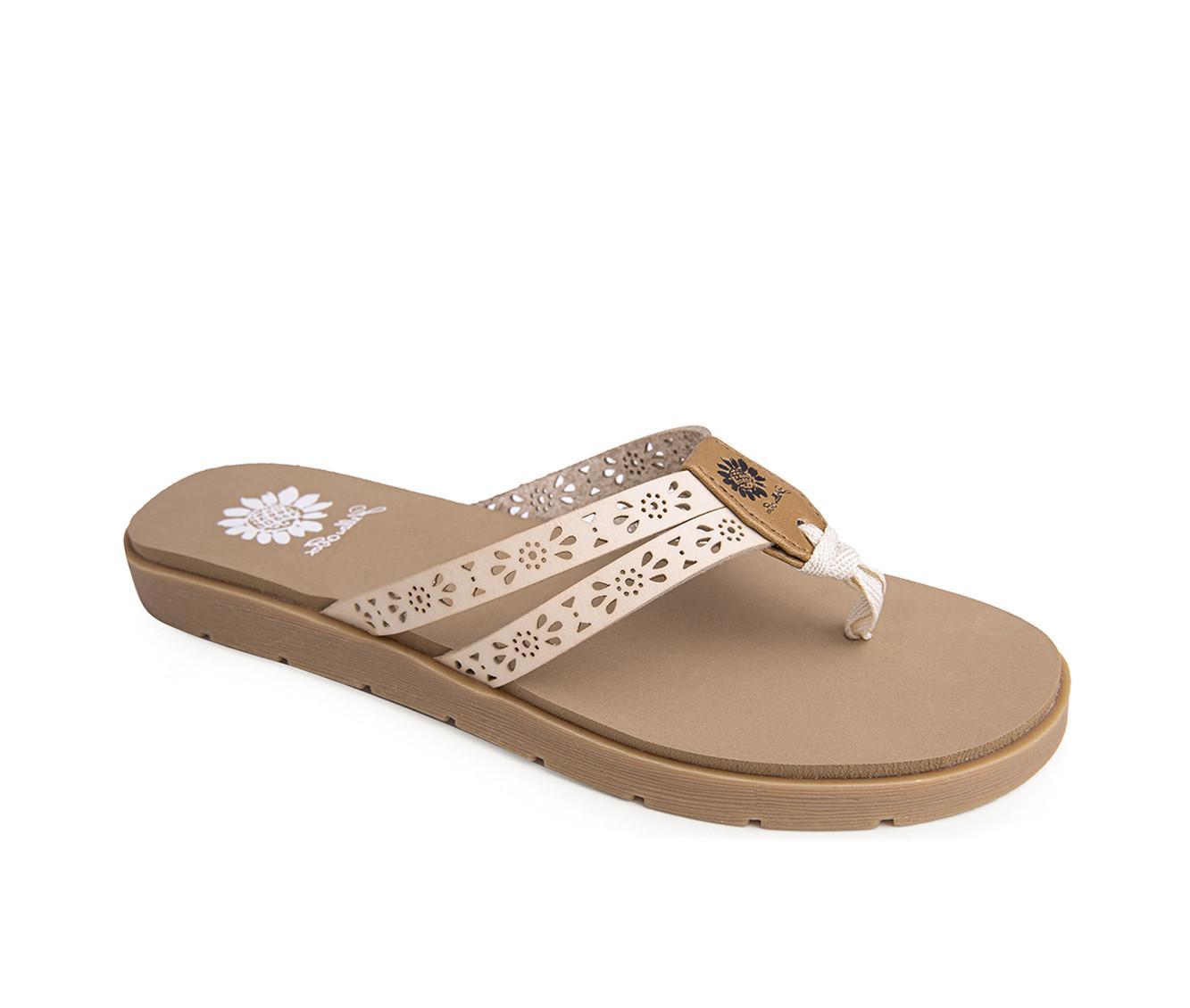 Women's Yellow Box Fralin Flip-Flops Product Image