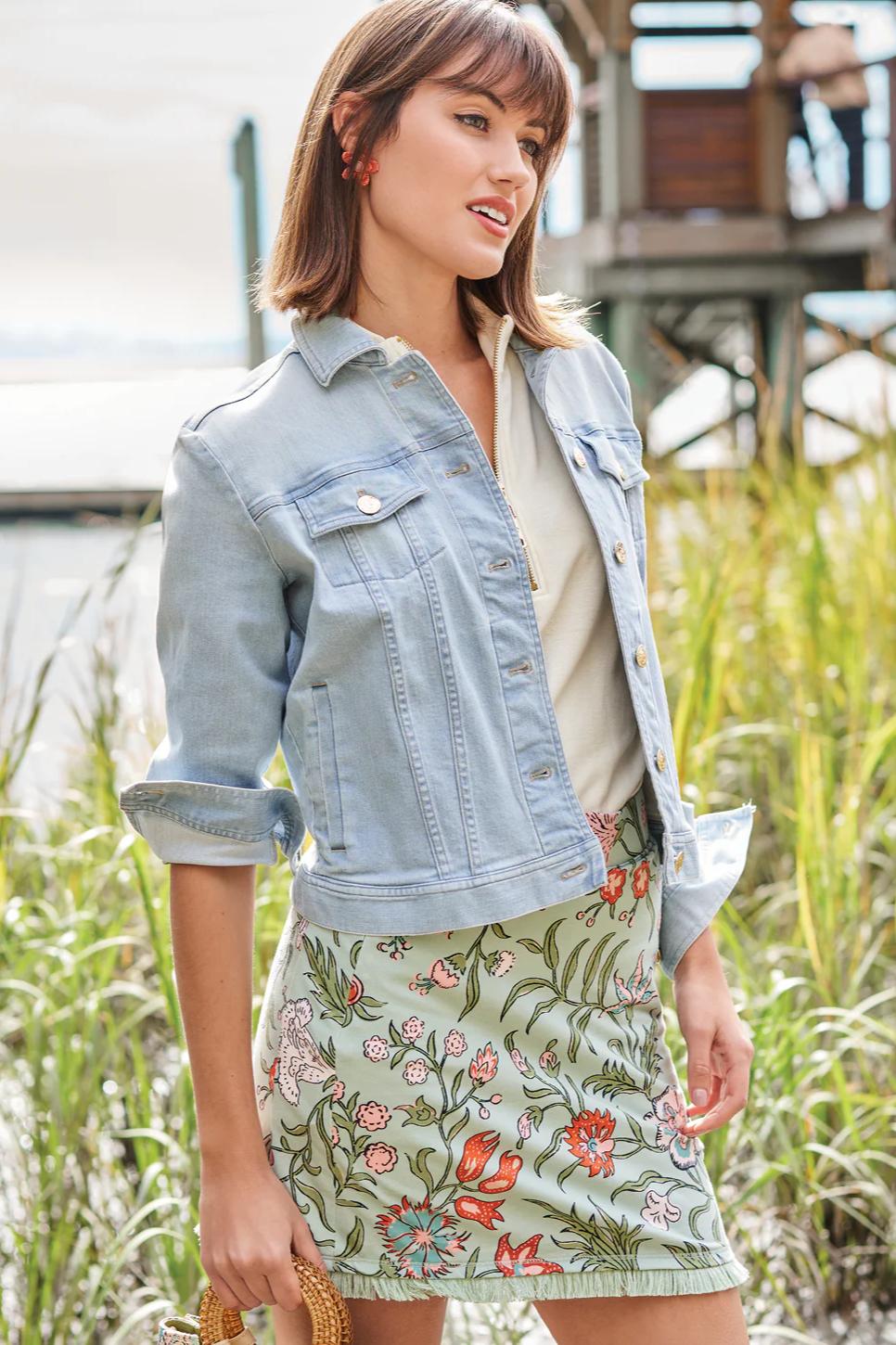 Leah Denim Jacket Product Image