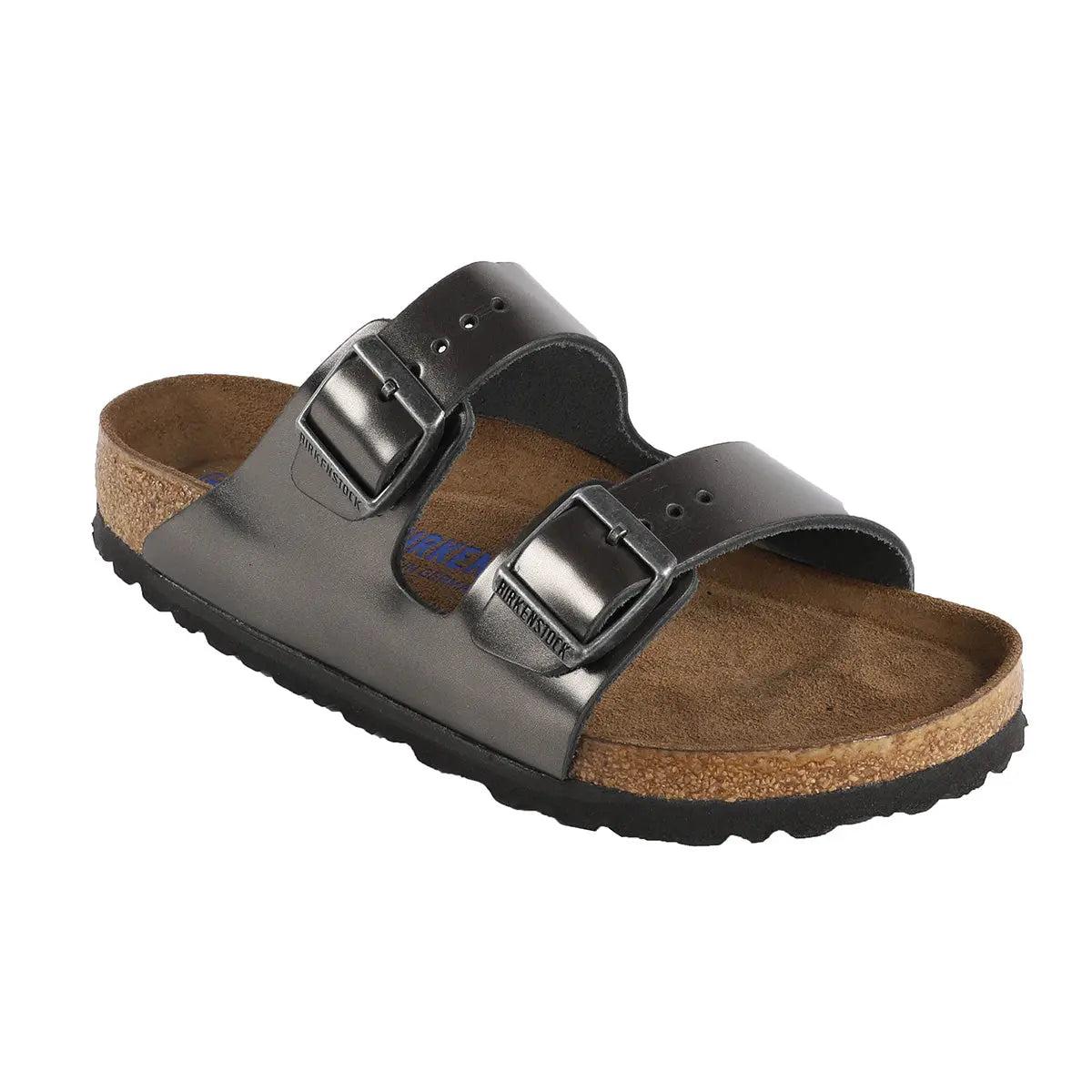 Birkenstock Arizona Soft Footbed Leather Sandals Product Image