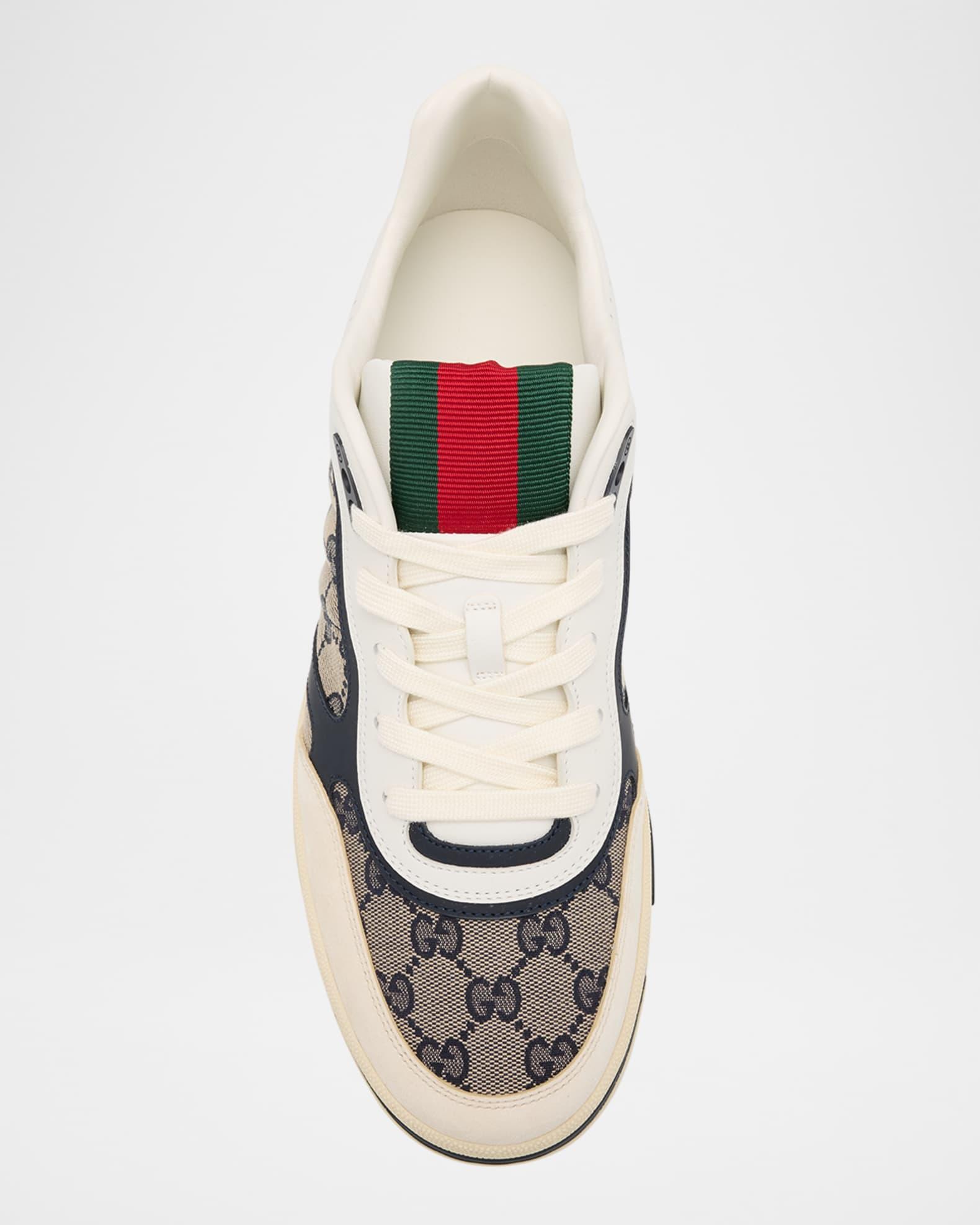 Mens Re-Web GG Canvas Sneakers Product Image