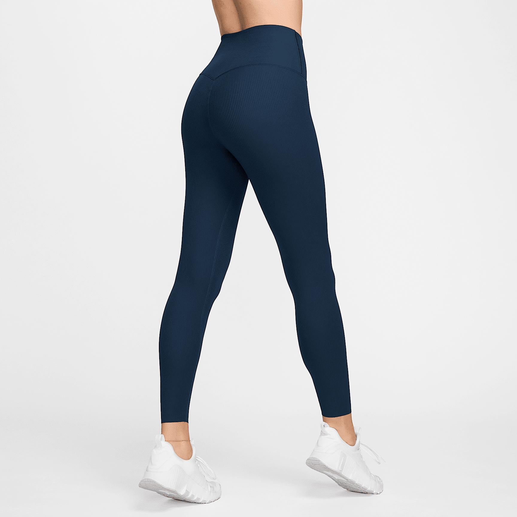 Nike Zenvy Rib Women's High-Waisted 7/8 Leggings Product Image