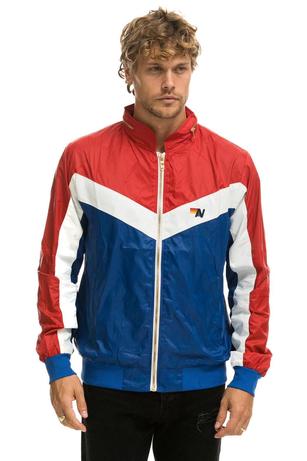 MEN'S WINDBREAKER JACKET - CLASSIC USA Male Product Image