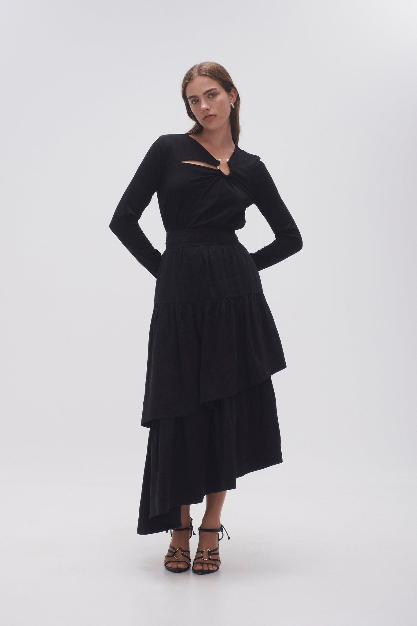 Interlace Midi Skirt Product Image