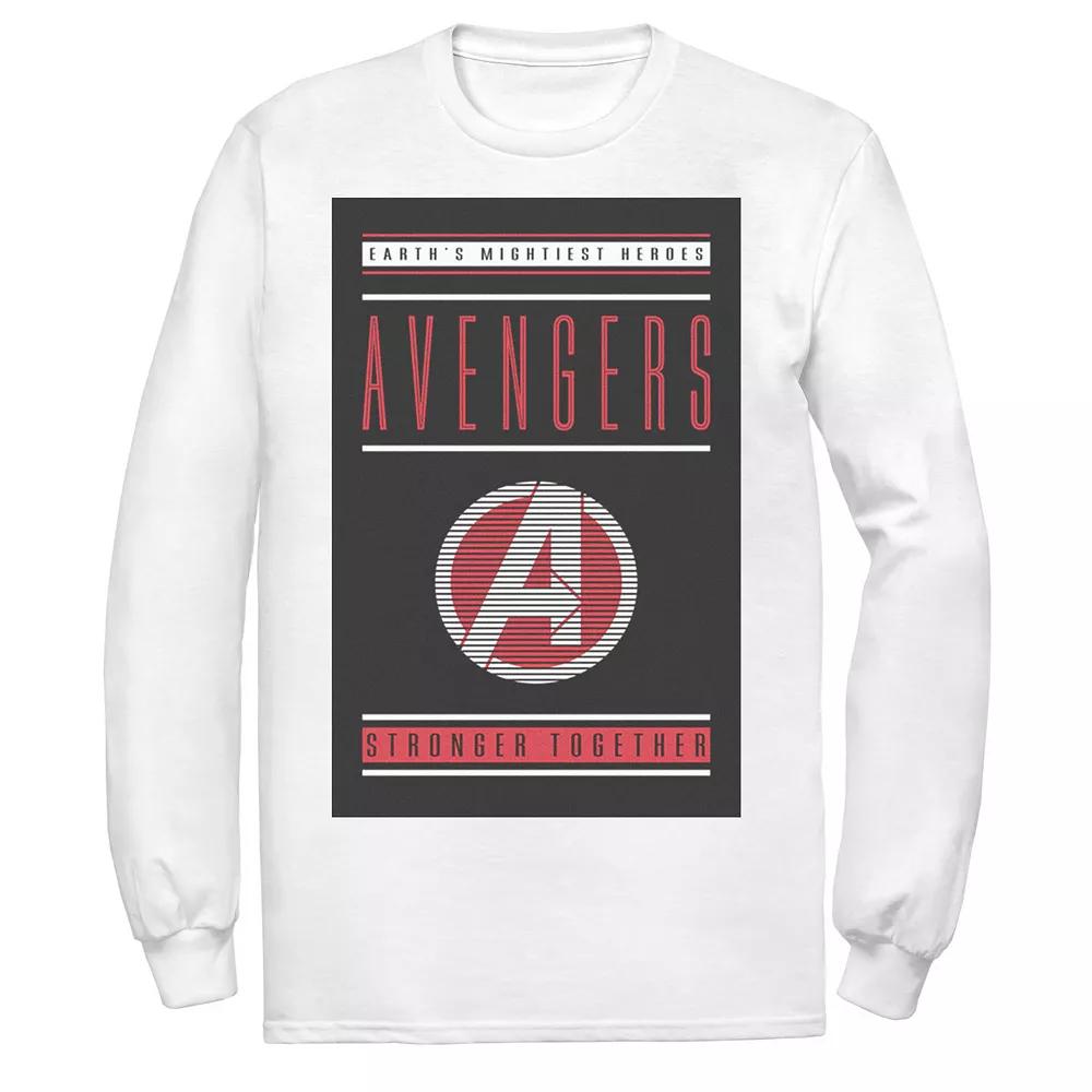 Men's Marvel Avengers Endgame Stronger Together Long Sleeve Graphic Tee,  Product Image