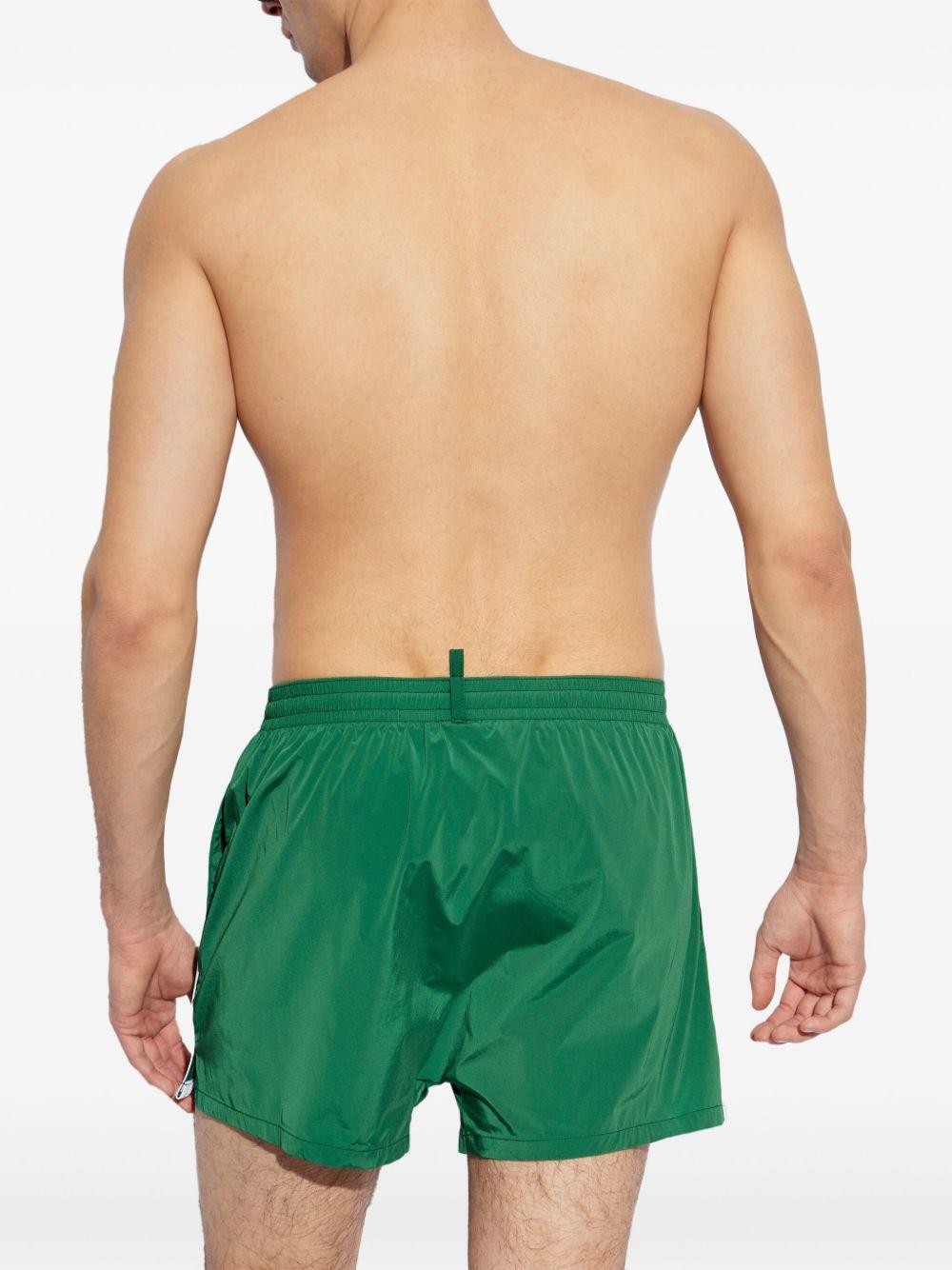 embroidered logo swim trunks Product Image