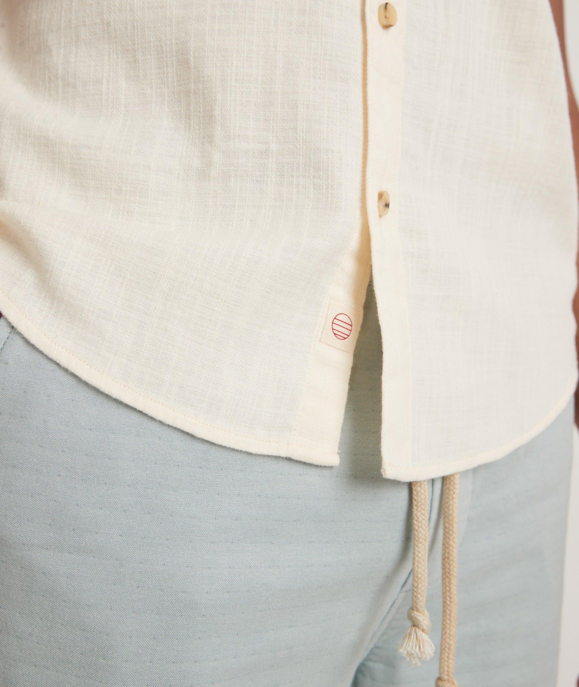 Stretch Selvage Short Sleeve Shirt Product Image