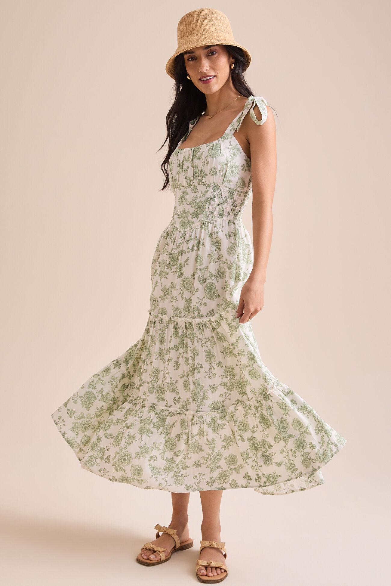 Susie Floral Maxi Dress Product Image