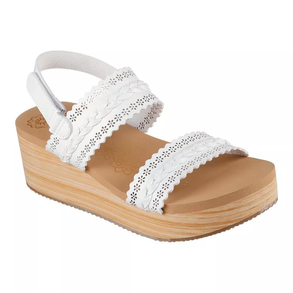 Skechers Cali Summers Coastal Stroll Womens Wedge Sandals Product Image