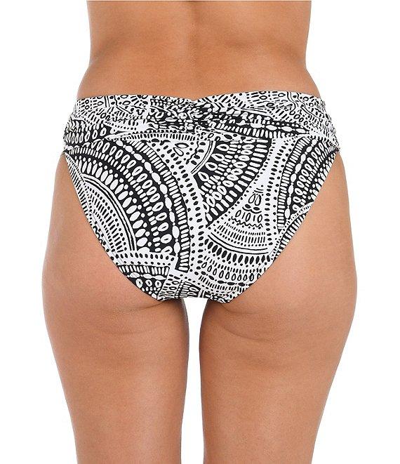 La Blanca Dream Catcher Shirred Banded Hipster Swim Bottom Product Image