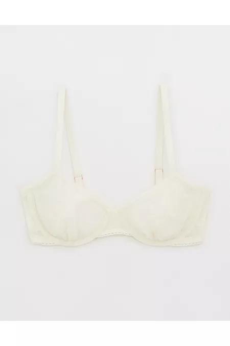Show Off Heart Mesh Unlined Bra Women's Product Image