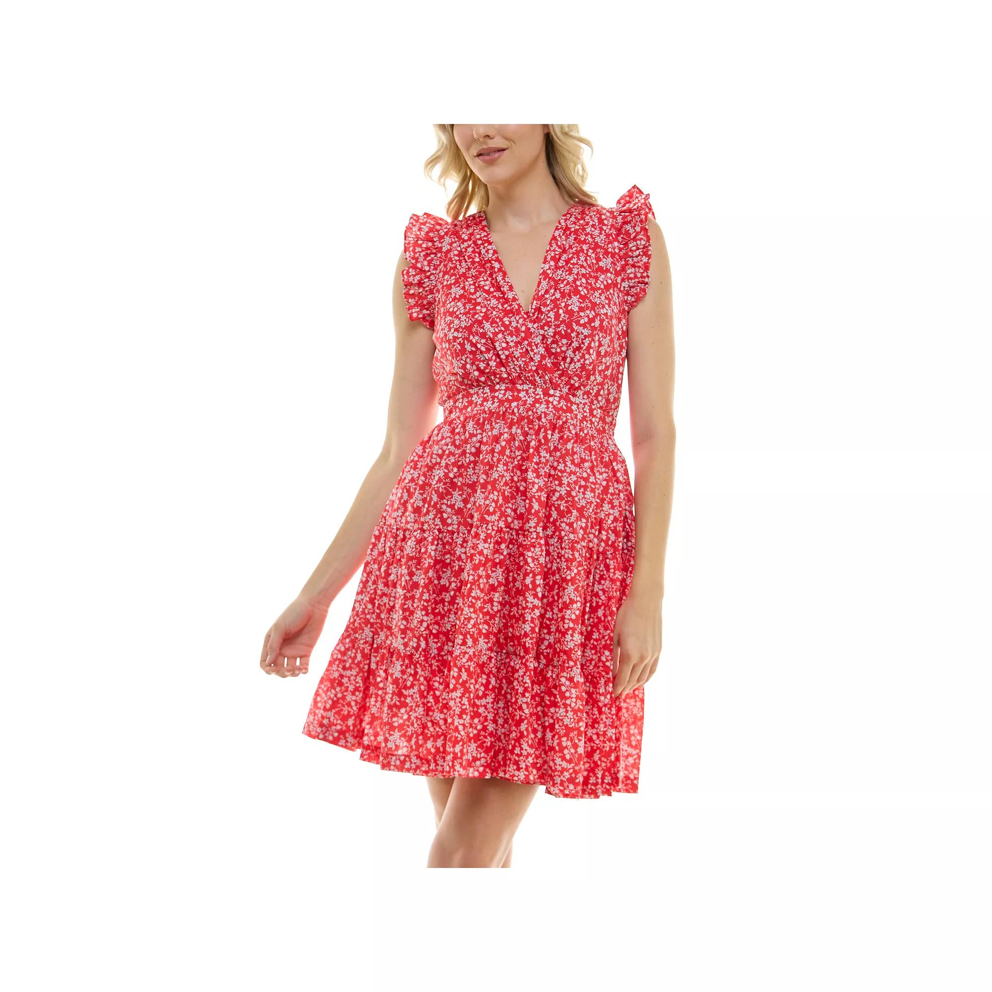 Women's Taylor Dress Printed Mini Dress,  Product Image