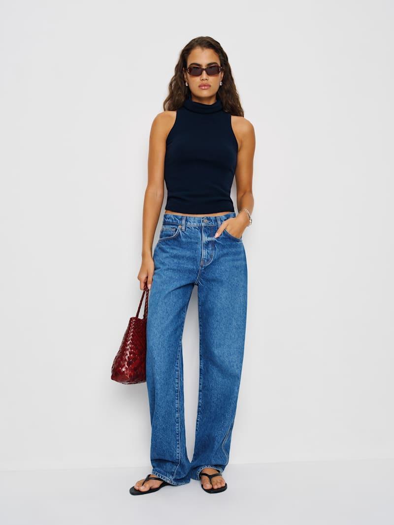 Marcy Cashmere Turtleneck Tank Product Image