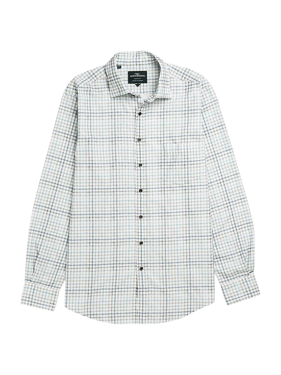 Mens Brookdale Multi-Check Corduroy Casual Button-Down Shirt Product Image