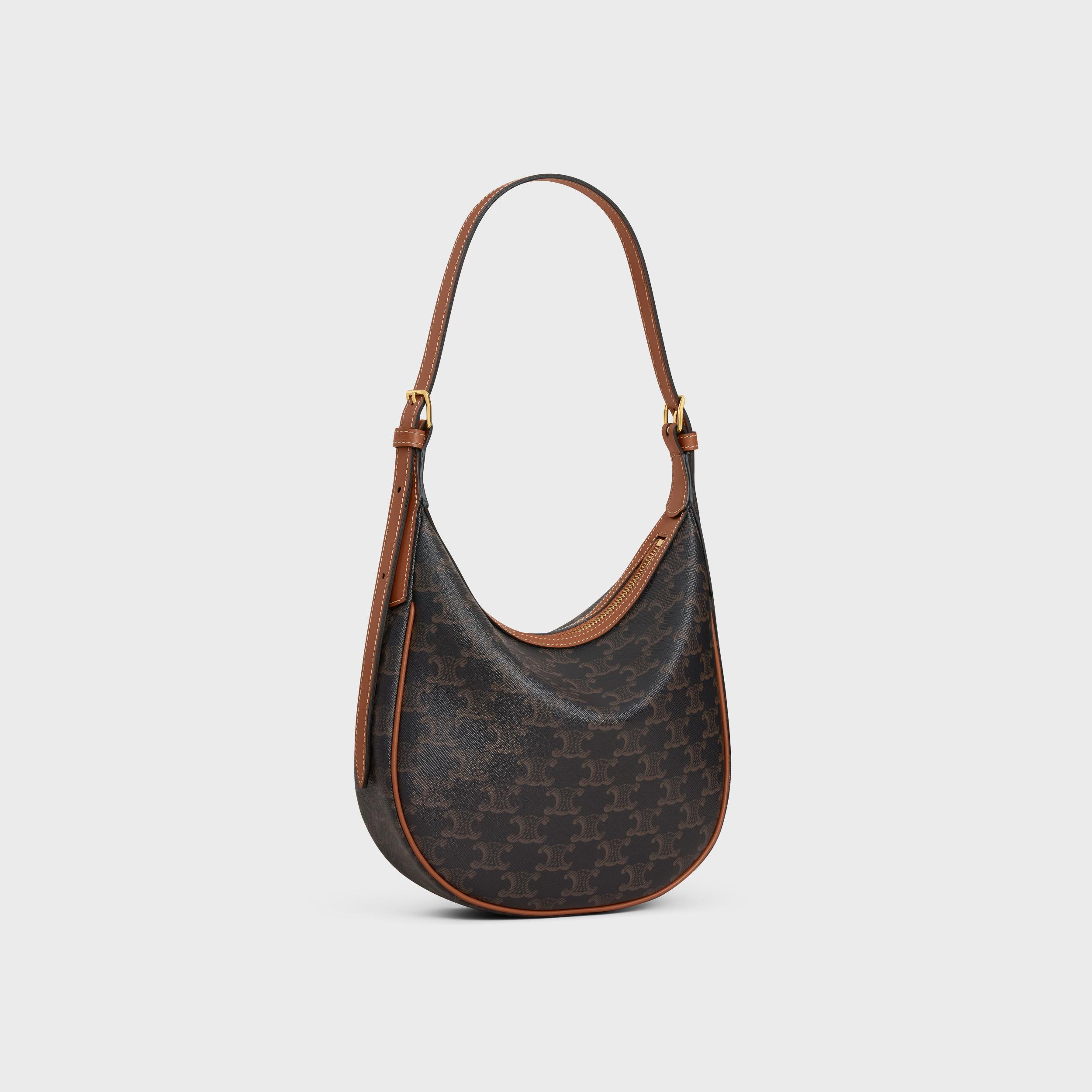 SMALL HELOÏSE BAG IN TRIOMPHE CANVAS AND CALFSKIN Product Image