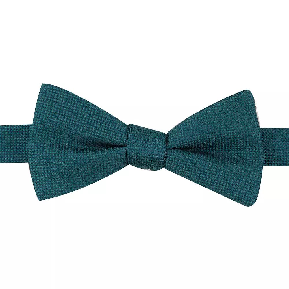 Men's Bespoke Pre-Tied Bow Tie, Hunter Oxford Product Image