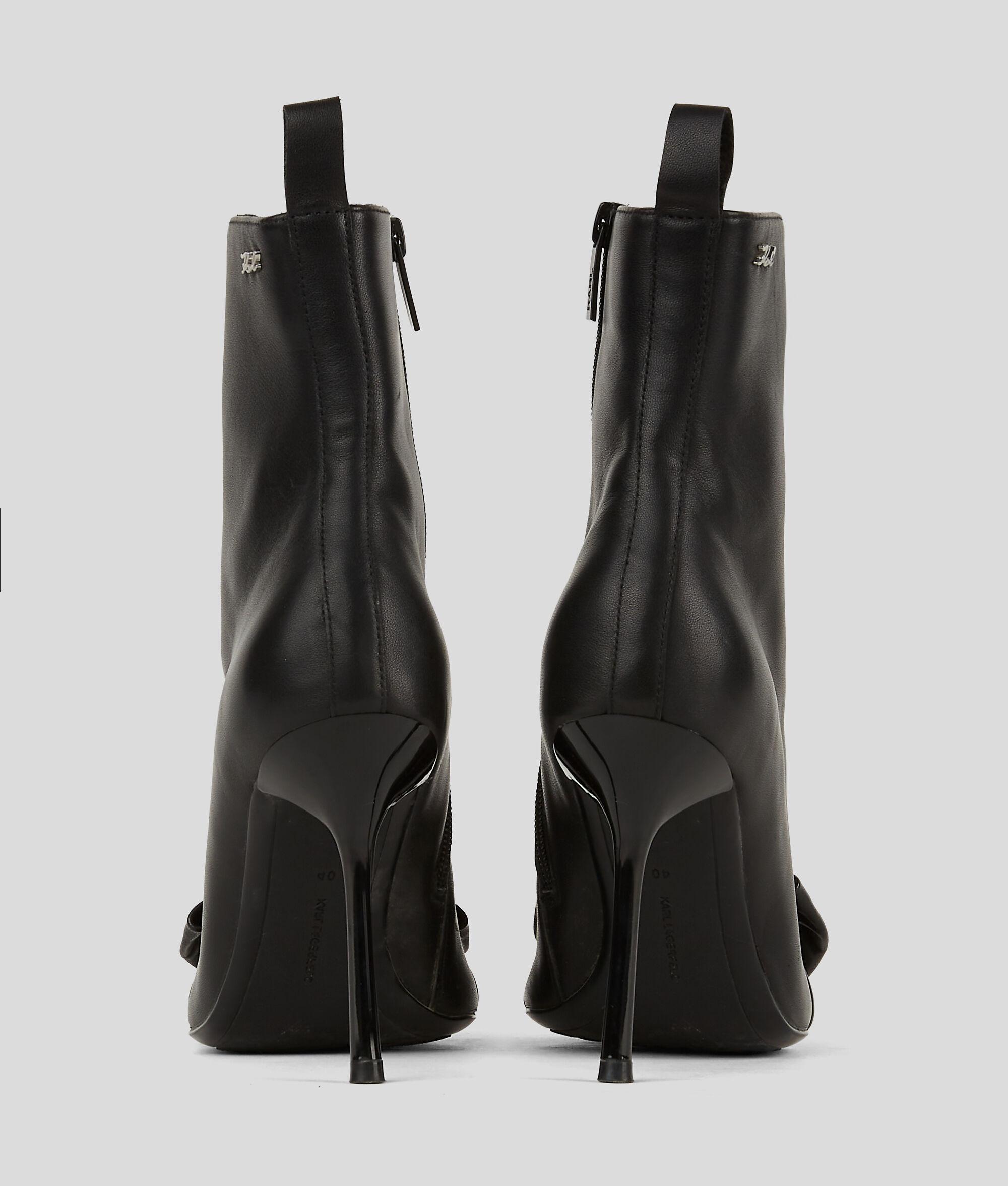 SARABANDE BOW ANKLE BOOTS Product Image