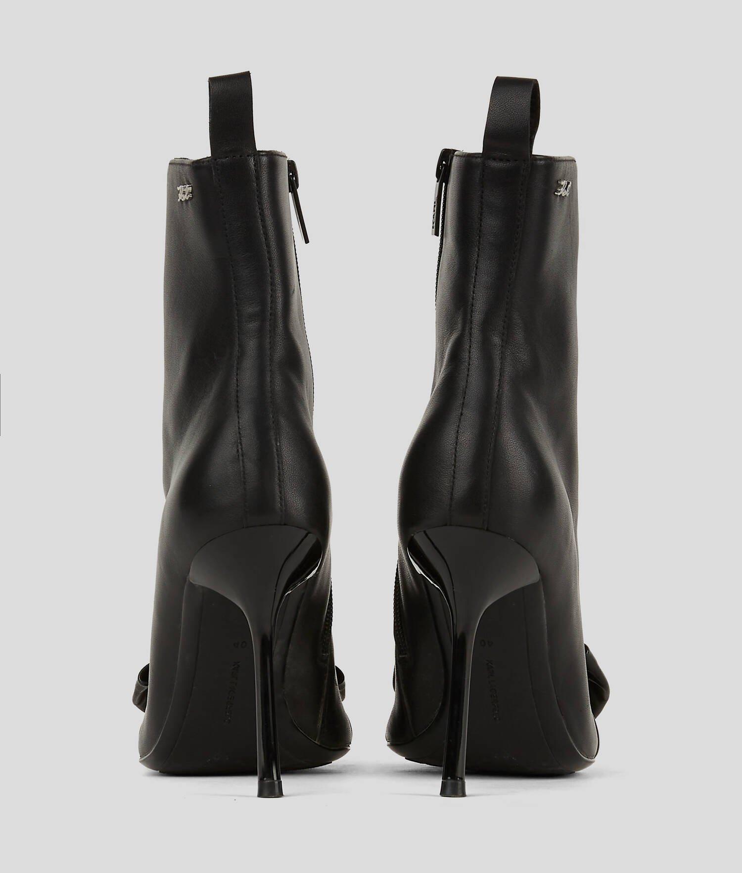 SARABANDE BOW ANKLE BOOTS Product Image