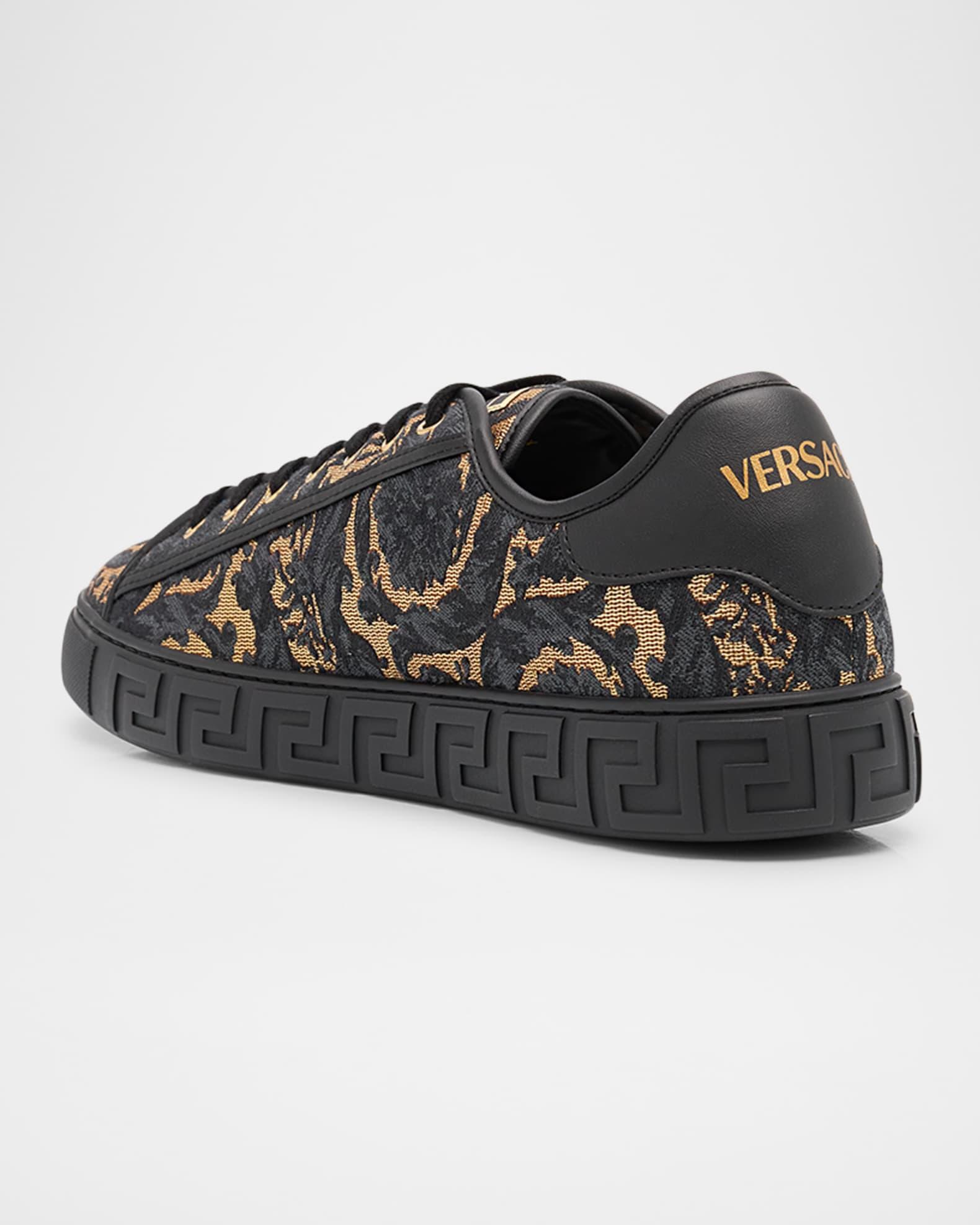 Men's Baroque Jacquard Low-Top Sneakers Product Image