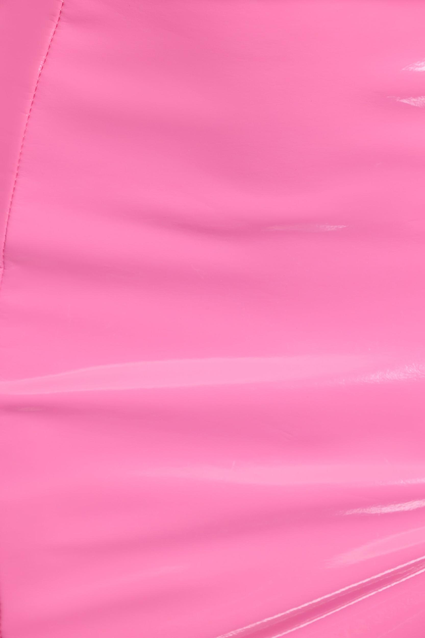 Vinyl Underwired Bralette in Pink Product Image