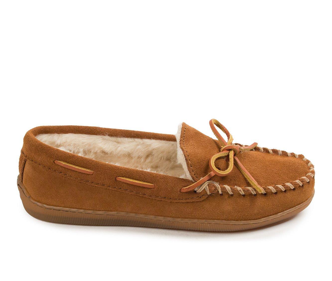 Minnetonka Women's Pile Lined Hardsole Moccasins Product Image