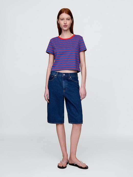 Organic Cotton VintageSoft Crop T-Shirt Product Image