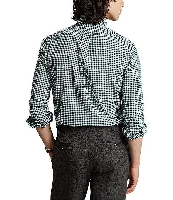 Polo Ralph Lauren Classic Fit Oxford Pine Long Sleeve Woven Shirt Product Image