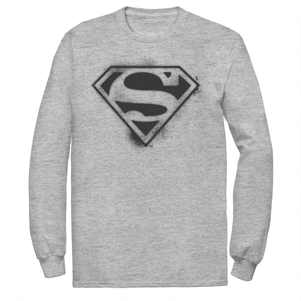 Men's DC Comics Superman Spray Paint Stencil Logo Tee,  Product Image