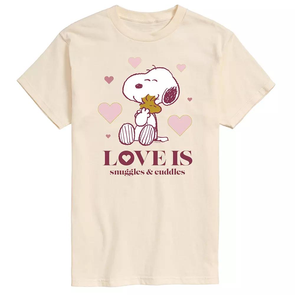 Men's Peanuts Snuggles Cuddles Tee,  Product Image