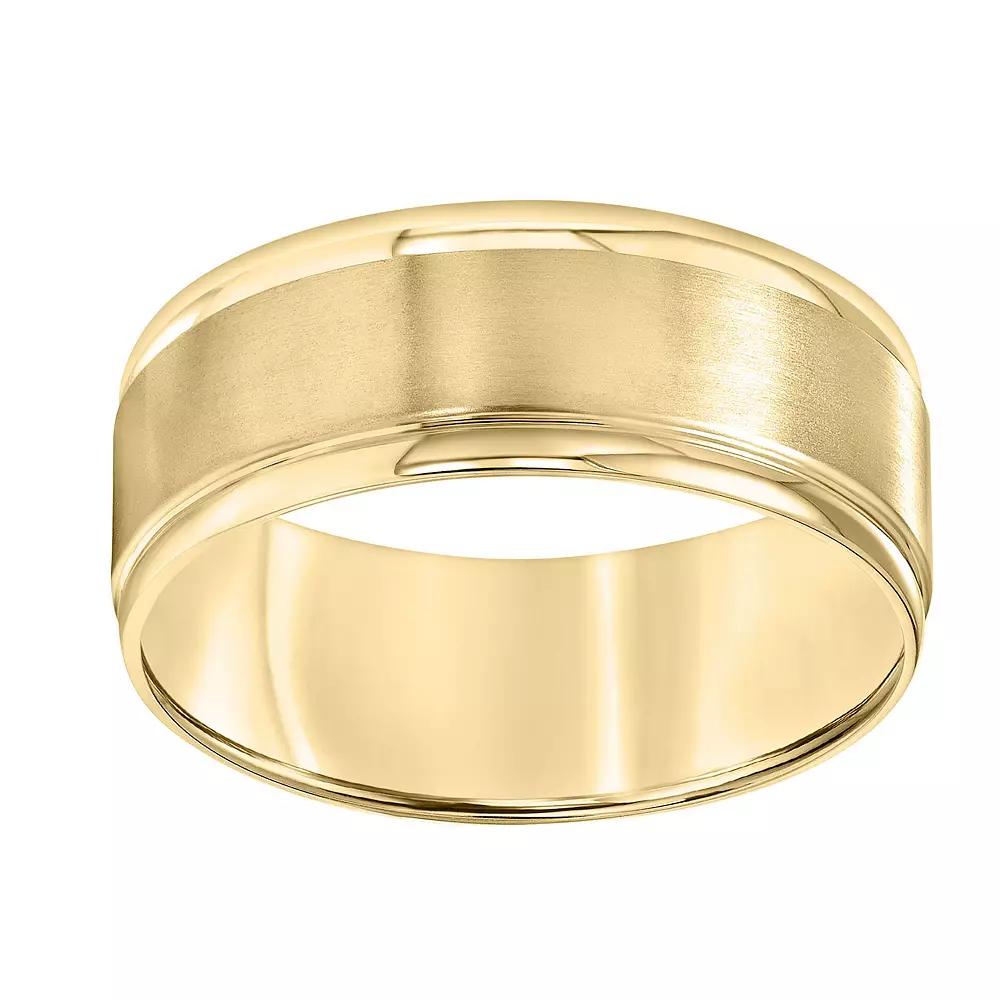 AXL 10k Gold 8 mm Comfort Fit Mens Band Product Image