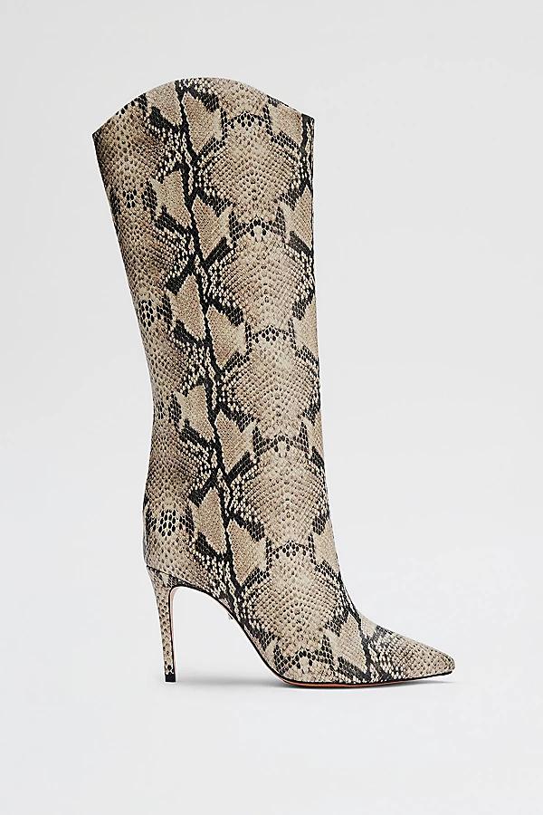 Schutz Maryana Snakeskin Knee-High Boot Womens at Urban Outfitters Product Image