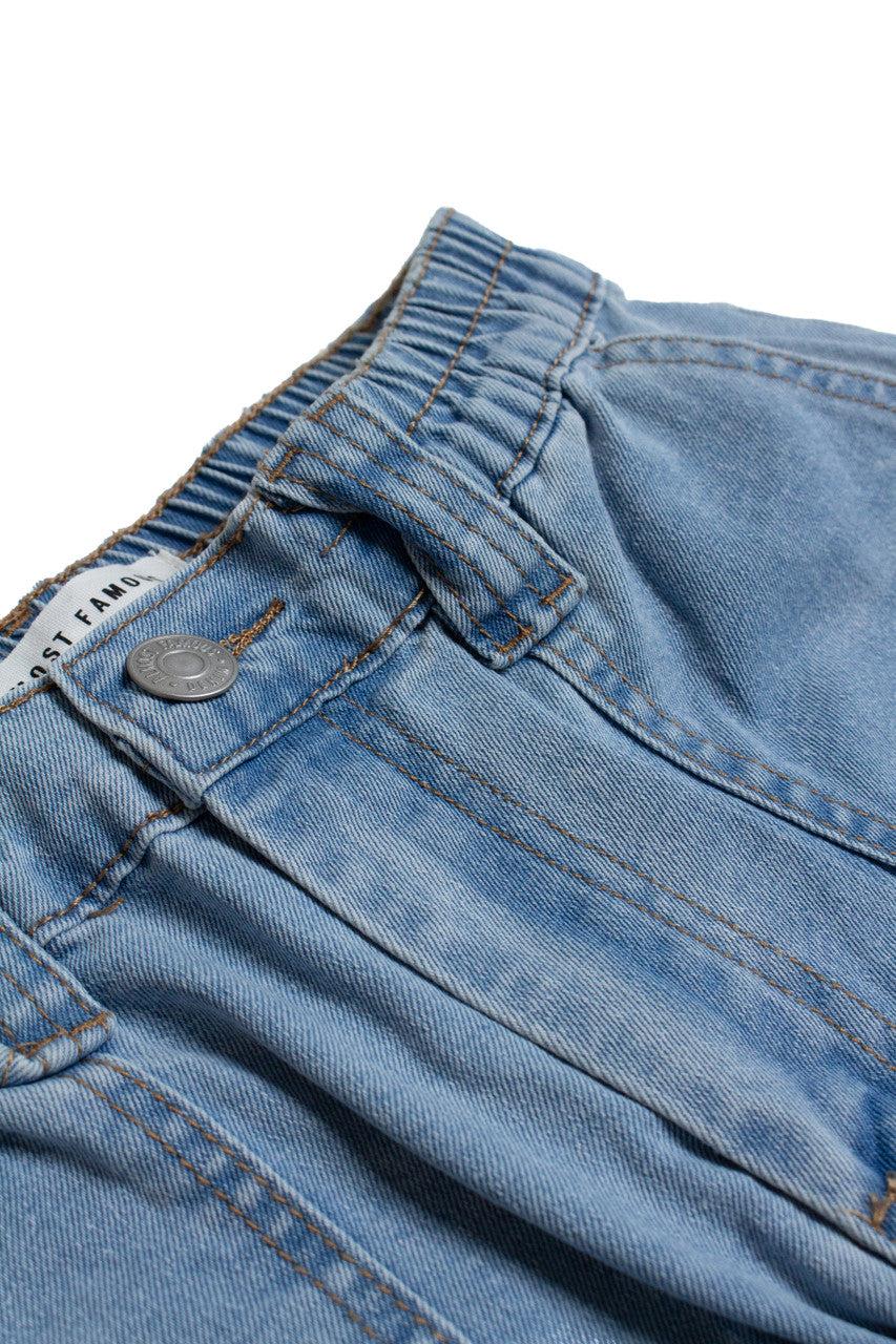 Light Wash Skater Jeans Product Image