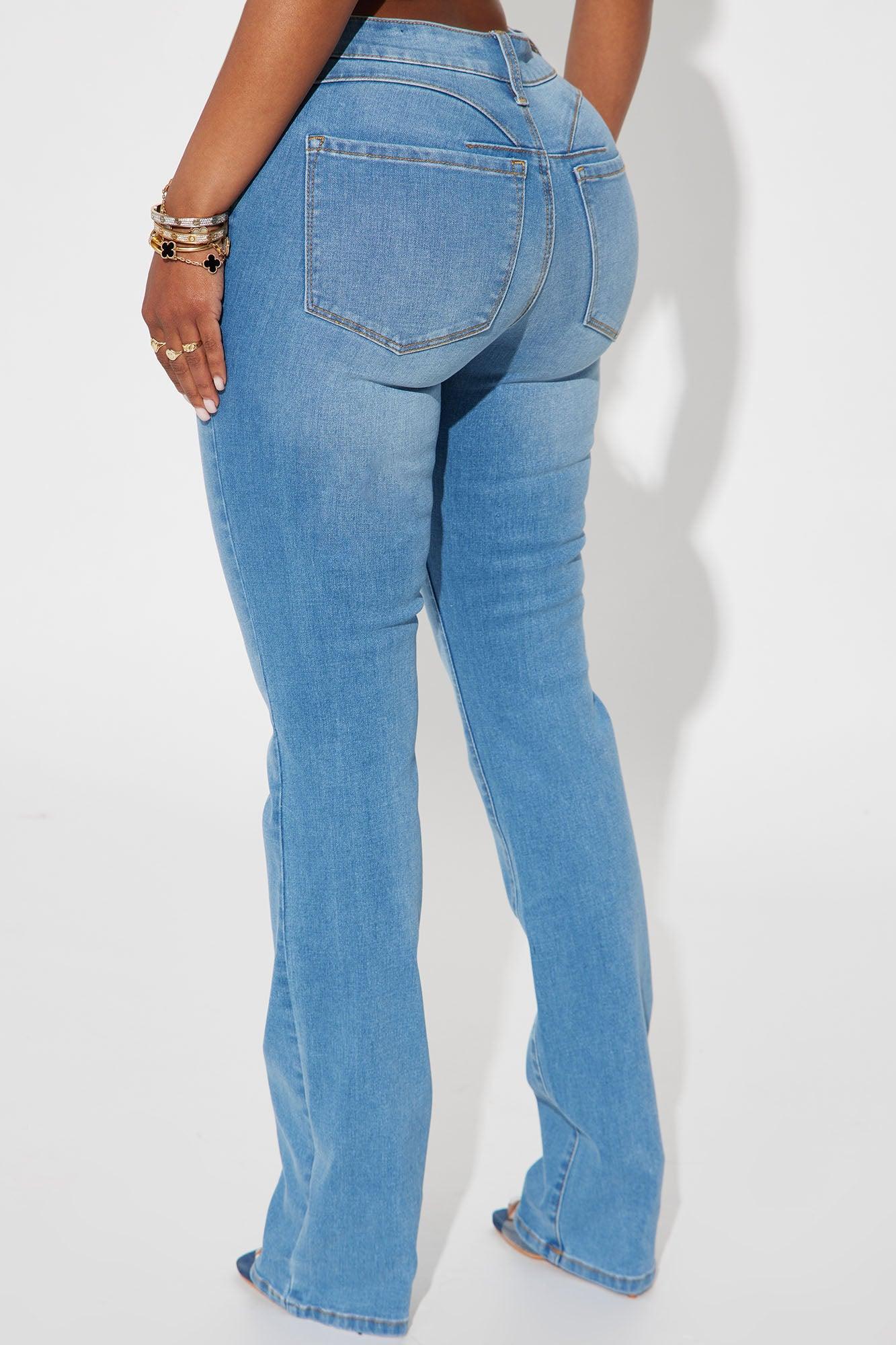 Memphis Stretch Booty Lifter Bootcut Jean - Medium Wash Product Image