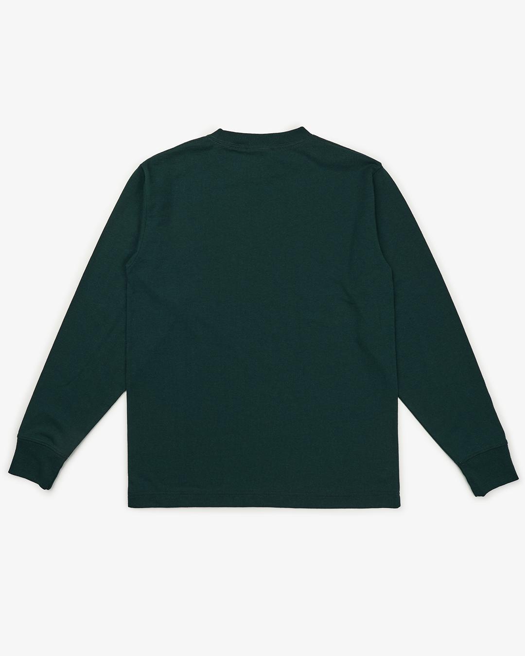 Foxtrot Long Sleeve Tee - Trek Green Product Image