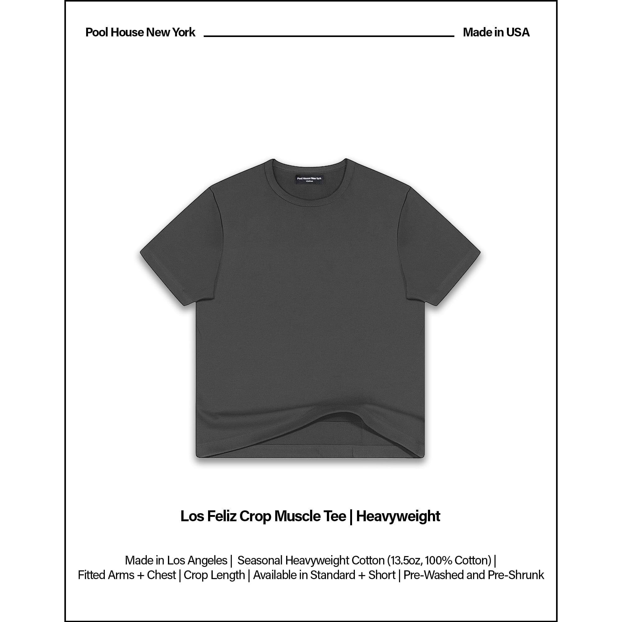 Los Feliz Crop Muscle Tee II | Heavyweight '25 Male Product Image