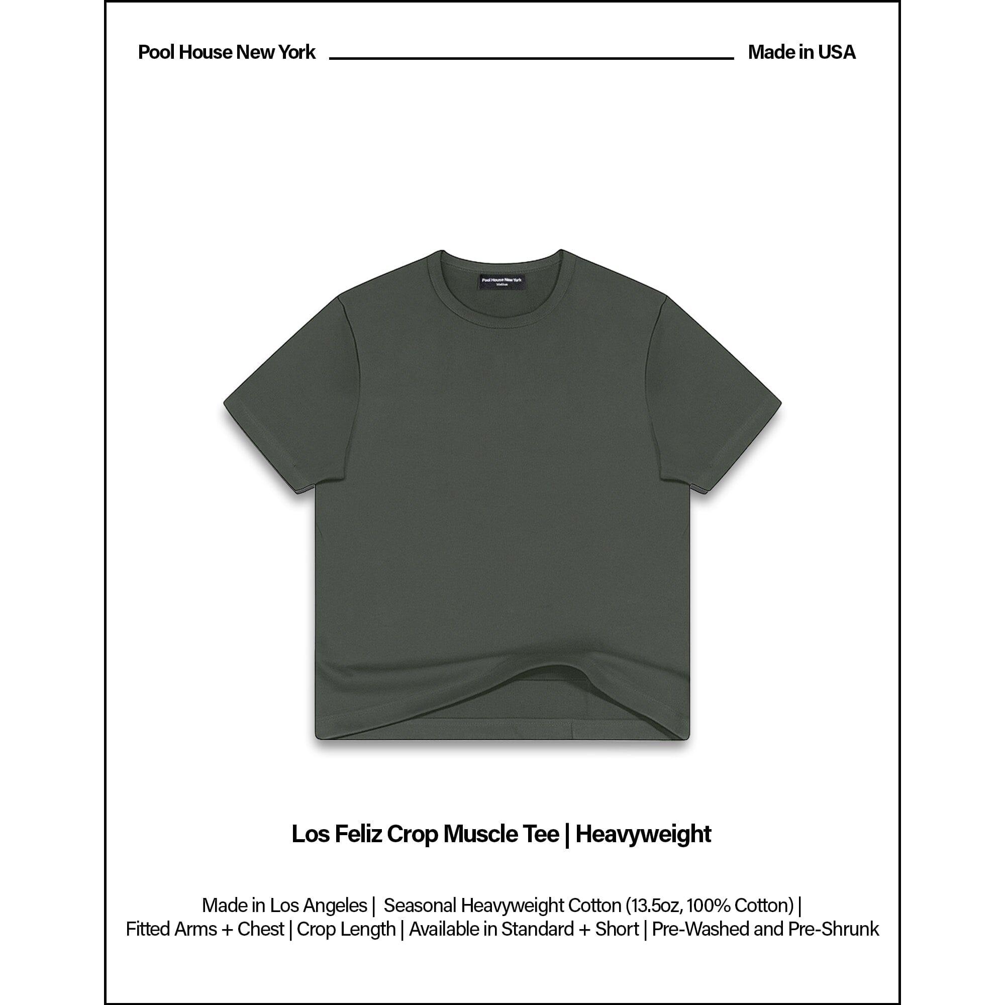 Los Feliz Crop Muscle Tee II | Ultraweight | 16oz Male Product Image