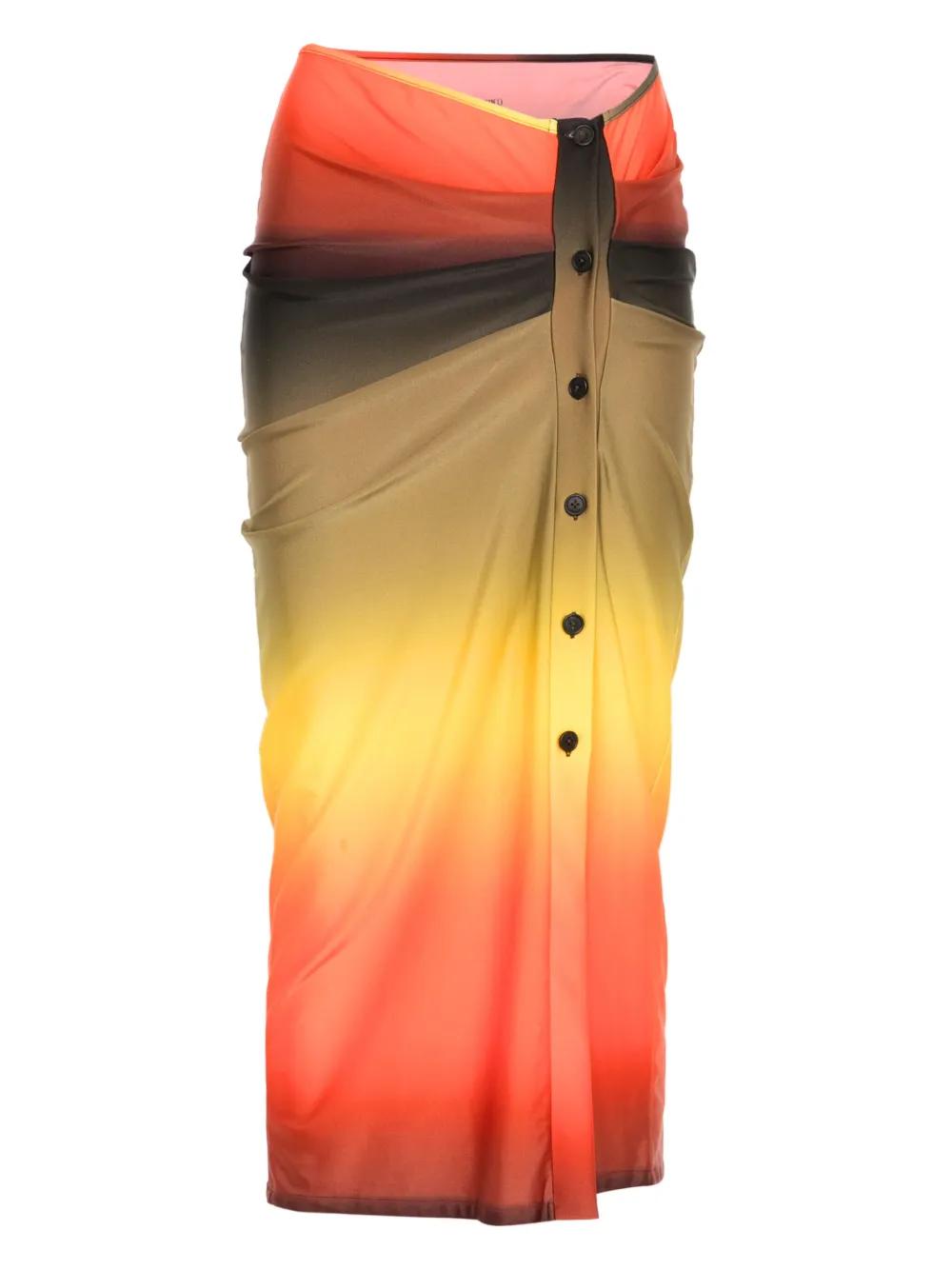 gradient-effect skirt Product Image