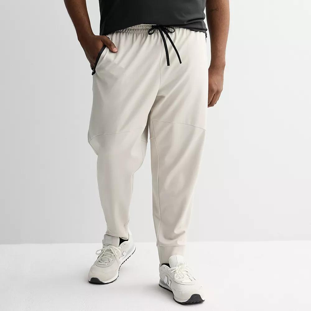 Big & Tall Tek Gear® Performance Ponte Jogger Pants, Men's,  Product Image
