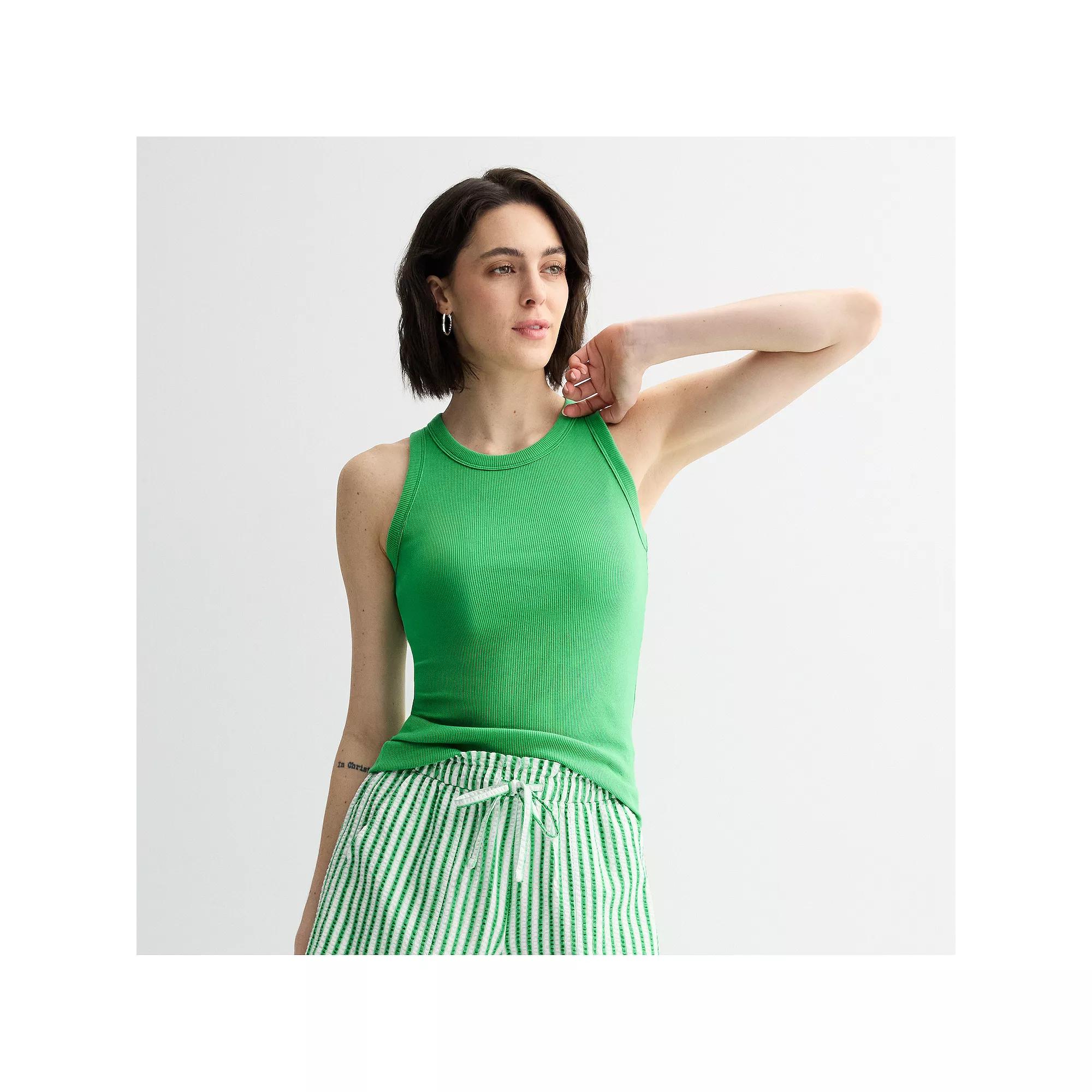 Petite Sonoma Goods For Life® High Neck Layering Tank Top, Women's,  Product Image